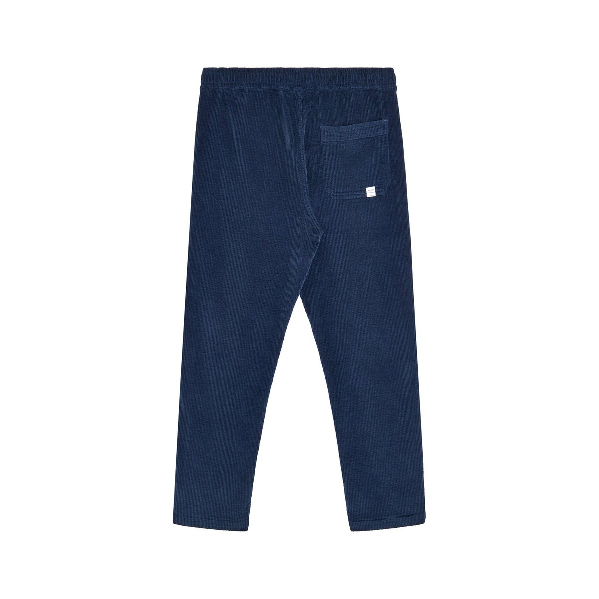 PANTALON LOOSE VELOURS NAVY marine, PULLIN