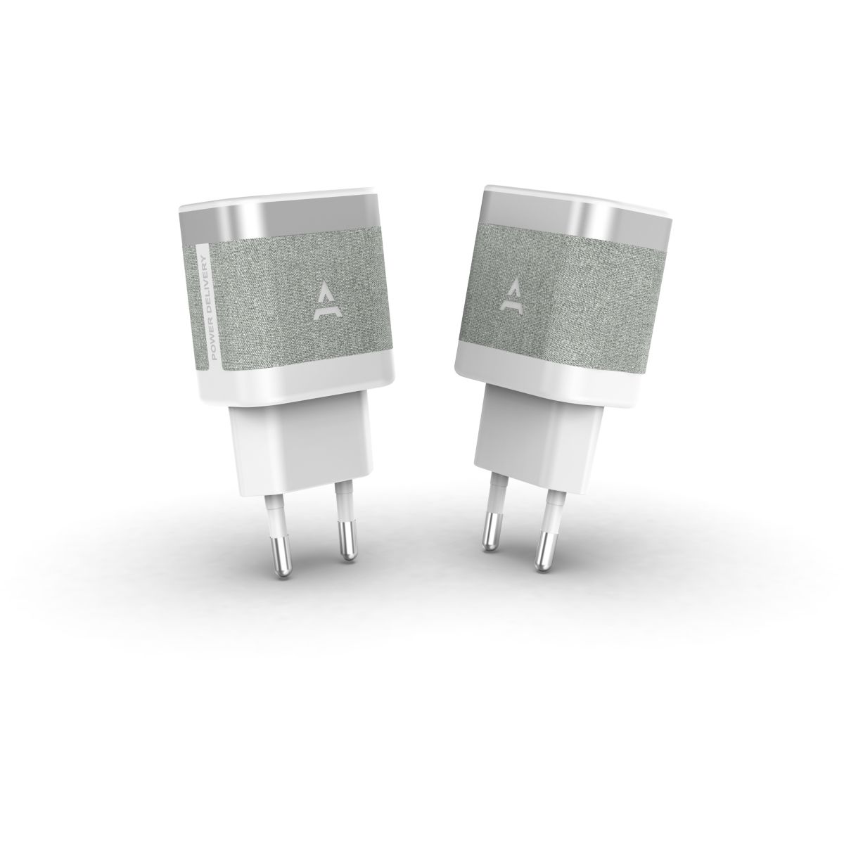 Pack Powerbank+Chargeur 30W+USB-C-Lightning couleur unique, ADEQWAT