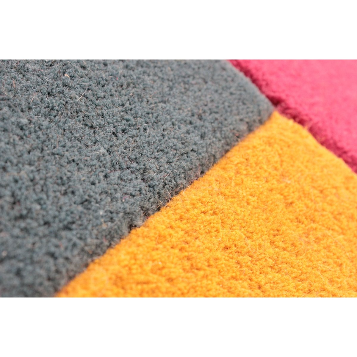 Tapis en laine COLLAGE multicolore, FLAIR RUGS
