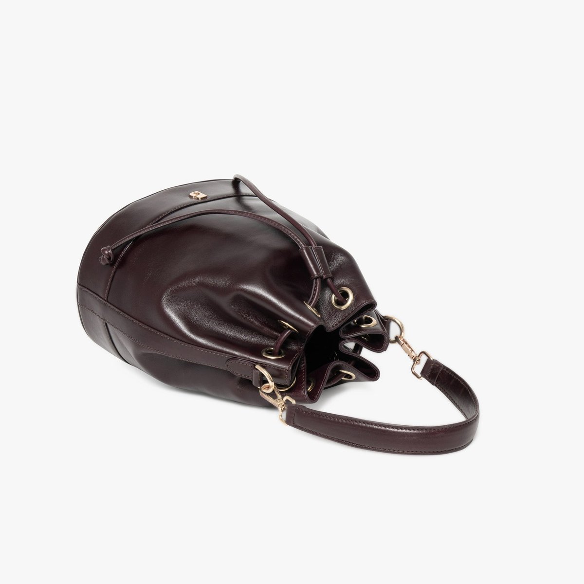 Maro Cuir en cuir PAULETTE pourpre, BOCAGE
