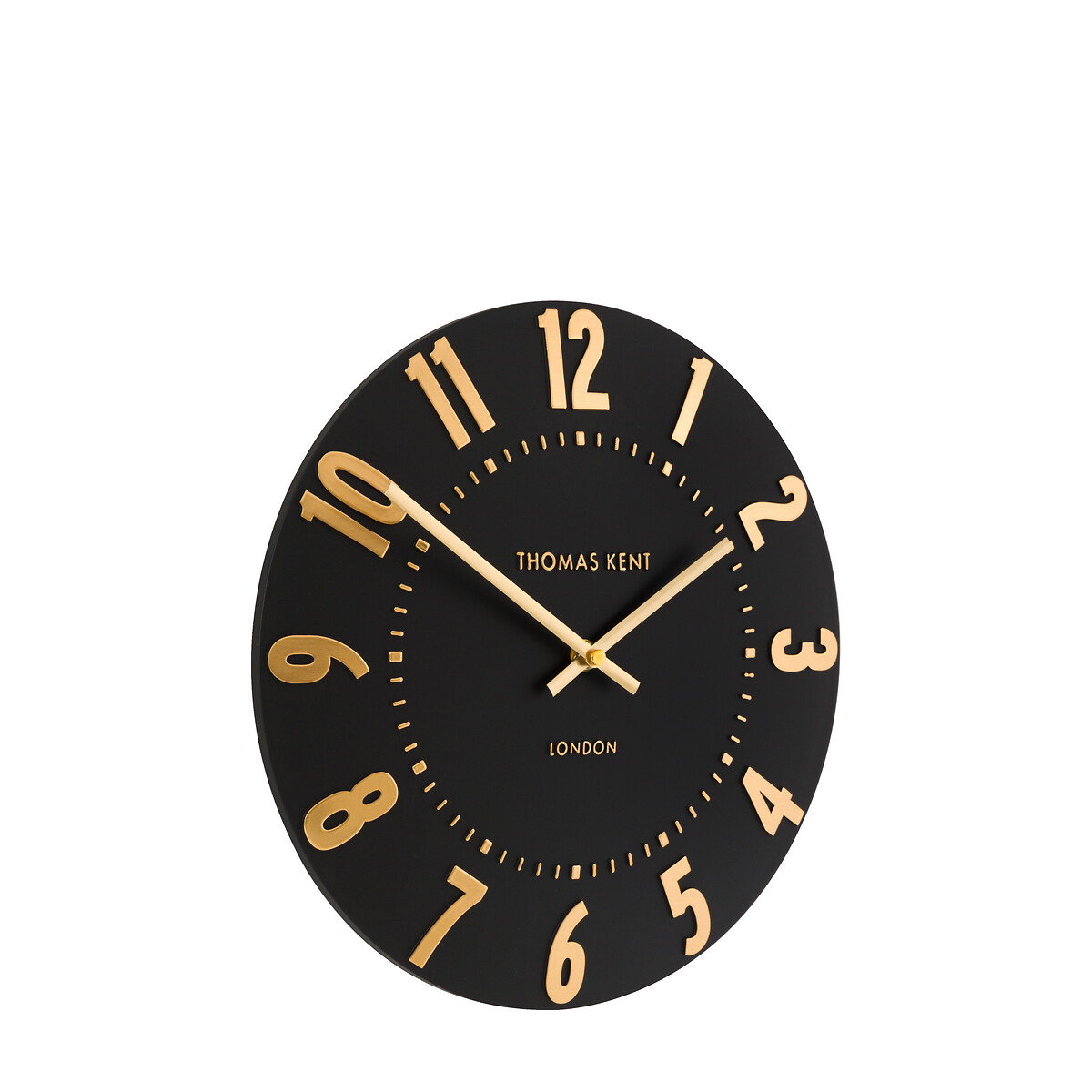 Mulberry 12" Small Wall Clock black, THOMAS KENT