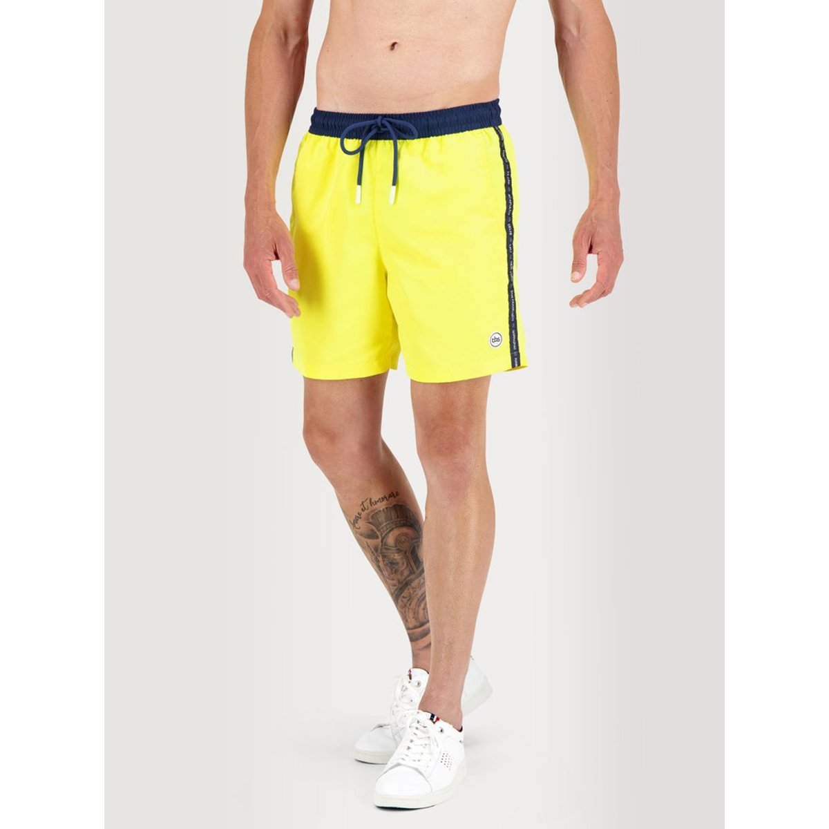 Short de bain made in France THOMAS jaune, TBS