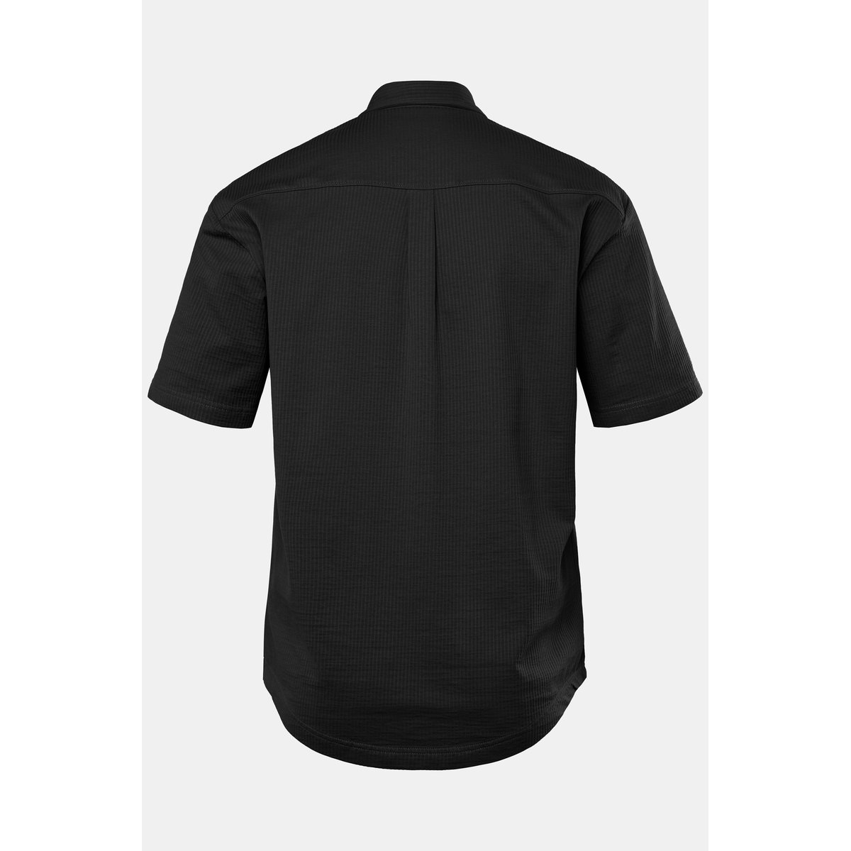 Chemise en jersey seersucker noir, JP1880