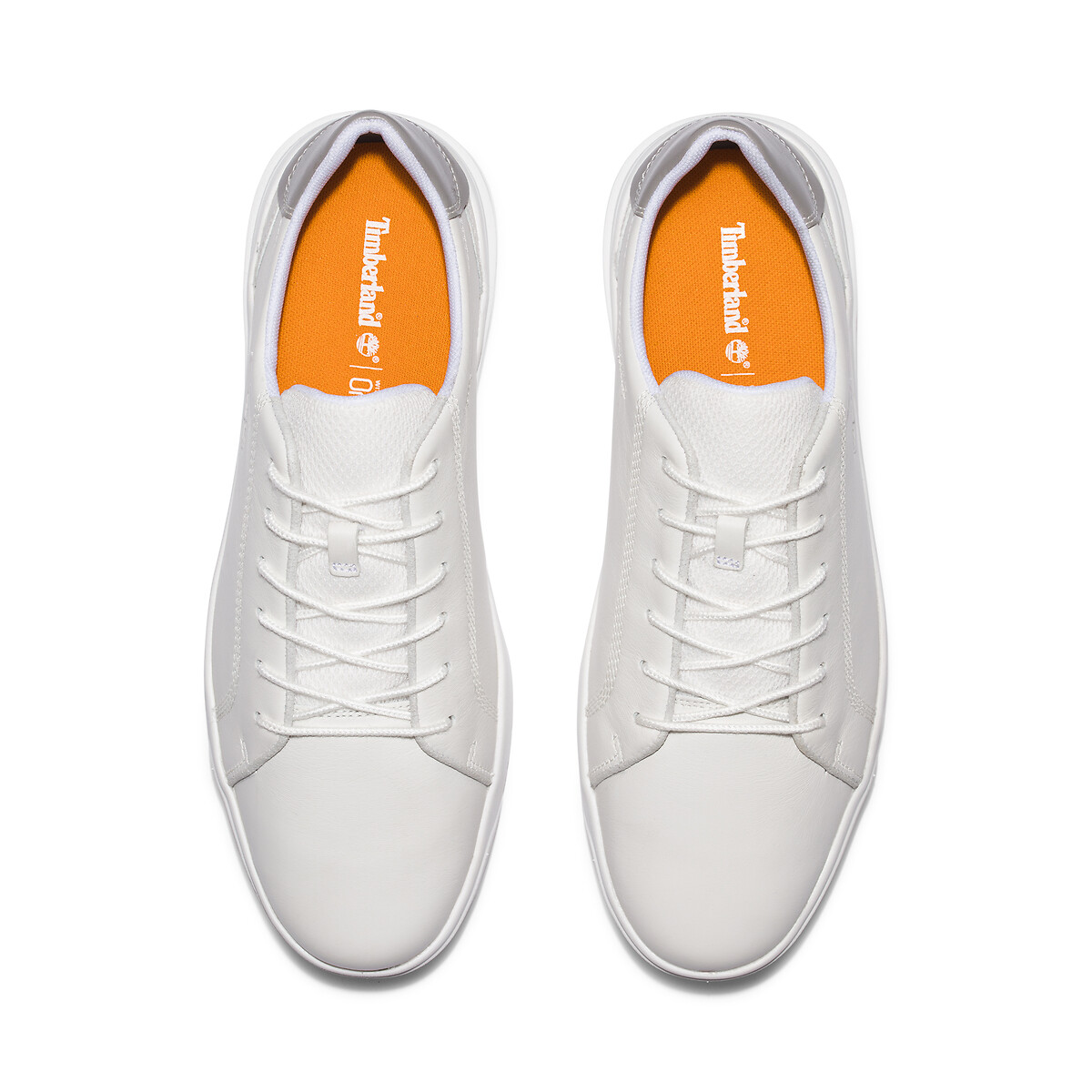 Baskets en cuir Seneca Bay blanc, TIMBERLAND