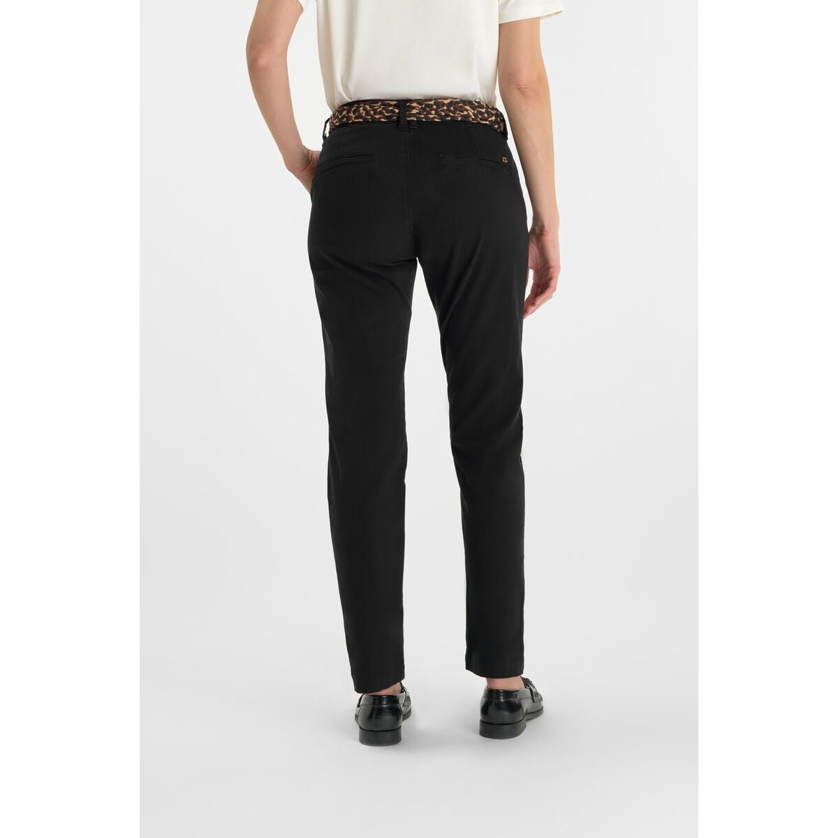 Pantalon droite KRISTIN black, LE TEMPS DES CERISES
