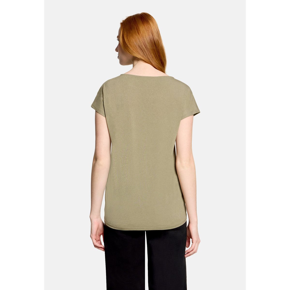T-shirt à nœud soft olive, BETTY BARCLAY
