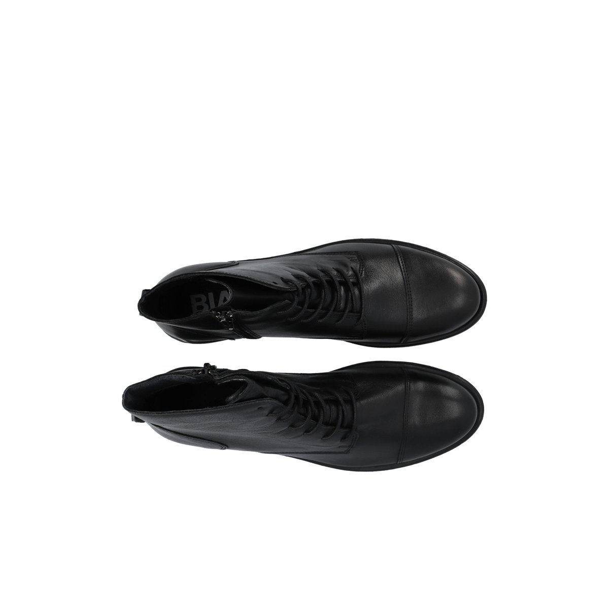 Bottes En Cuir noir - black, BIANCO