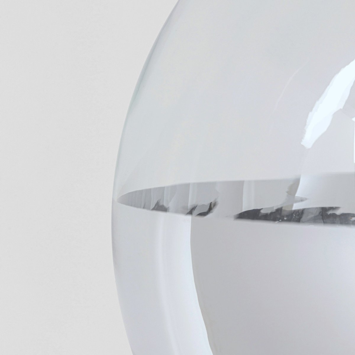 Lampadaire en verre et acier, DISCO BALL noir, KARE DESIGN
