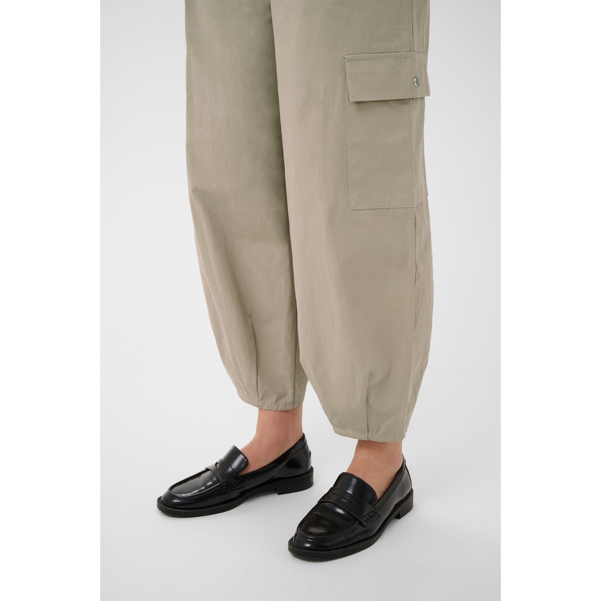 Pantalon casual gris seneca rock, KAFFE