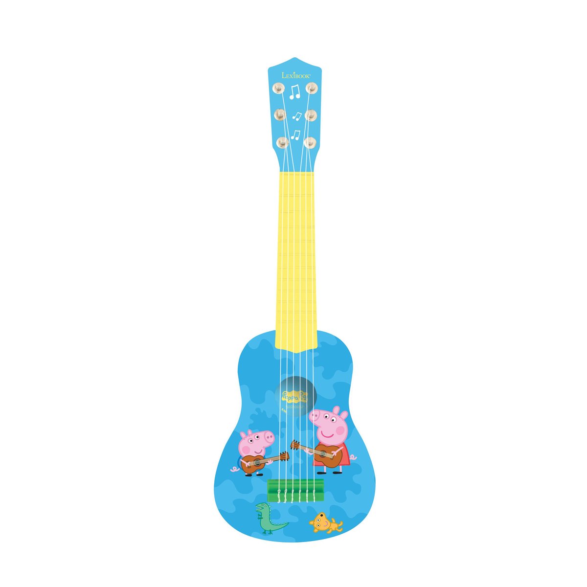 Ma première guitare Peppa Pig bleu, LEXIBOOK