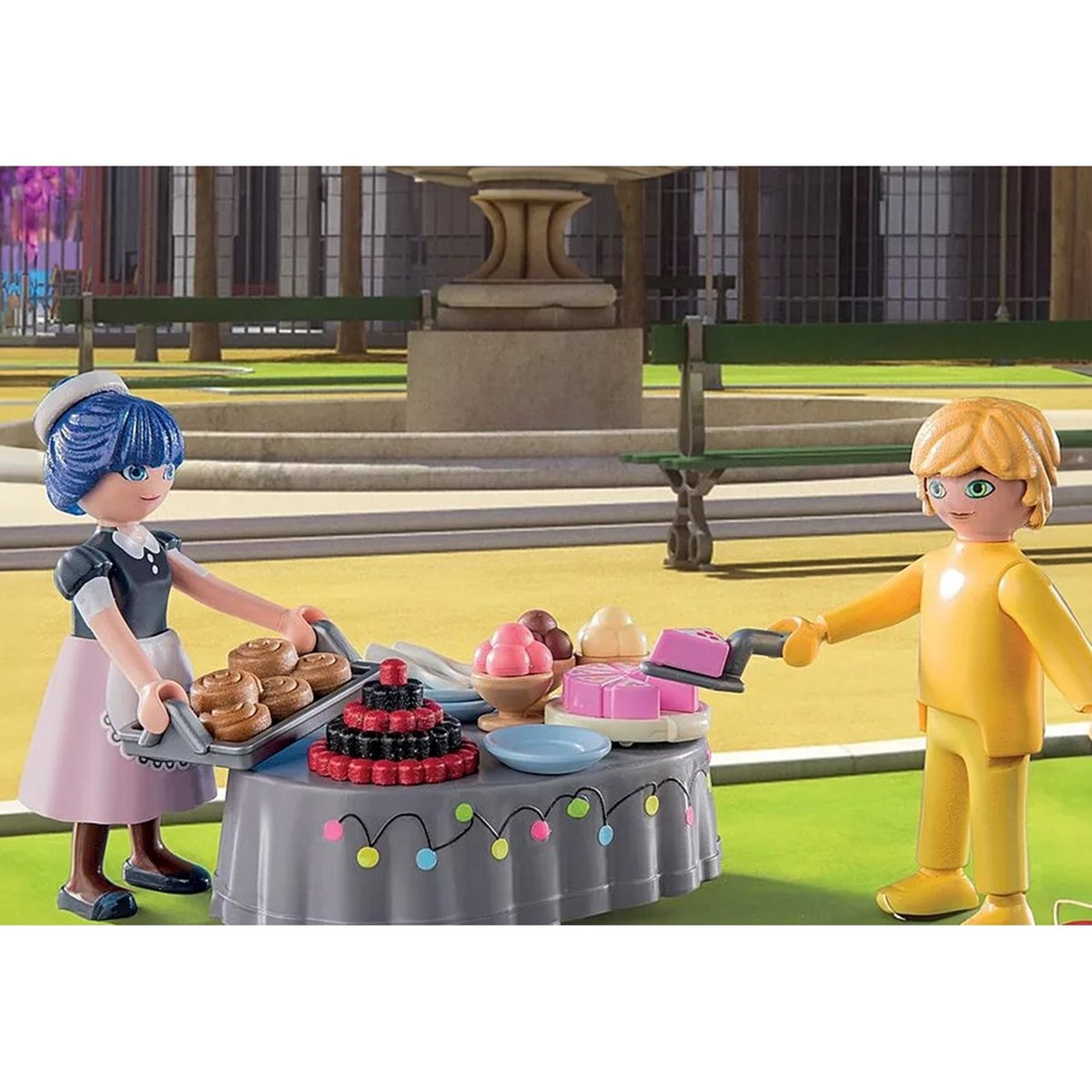 Calendrier de l'Avent Pique-nique à Paris multicolore, PLAYMOBIL