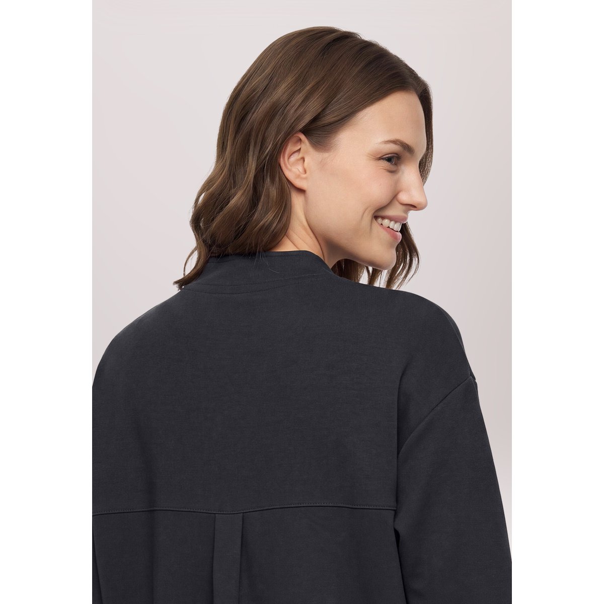 Robe en jersey à manches longues noir, BETTY BARCLAY