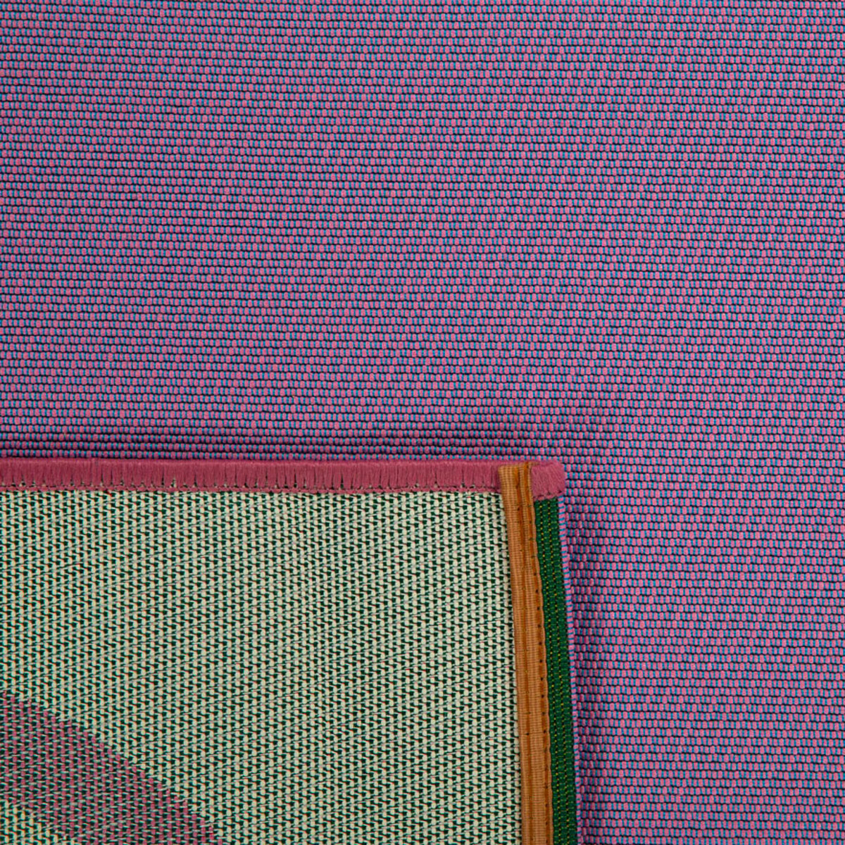 Tapis extérieur motif wavy POSITANO violet, NAZAR RUGS