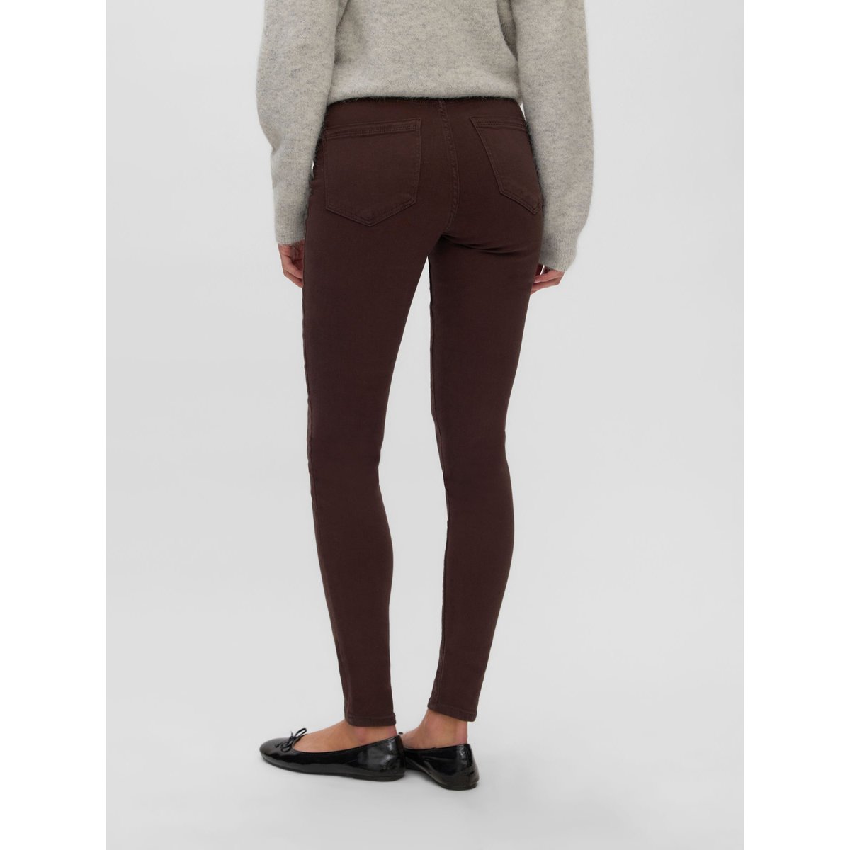 Jean Skinny marron - chocolate torte 1, VERO MODA