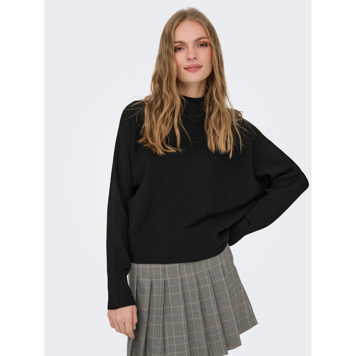 Pull manches longues à col roulé noire - black, JDY