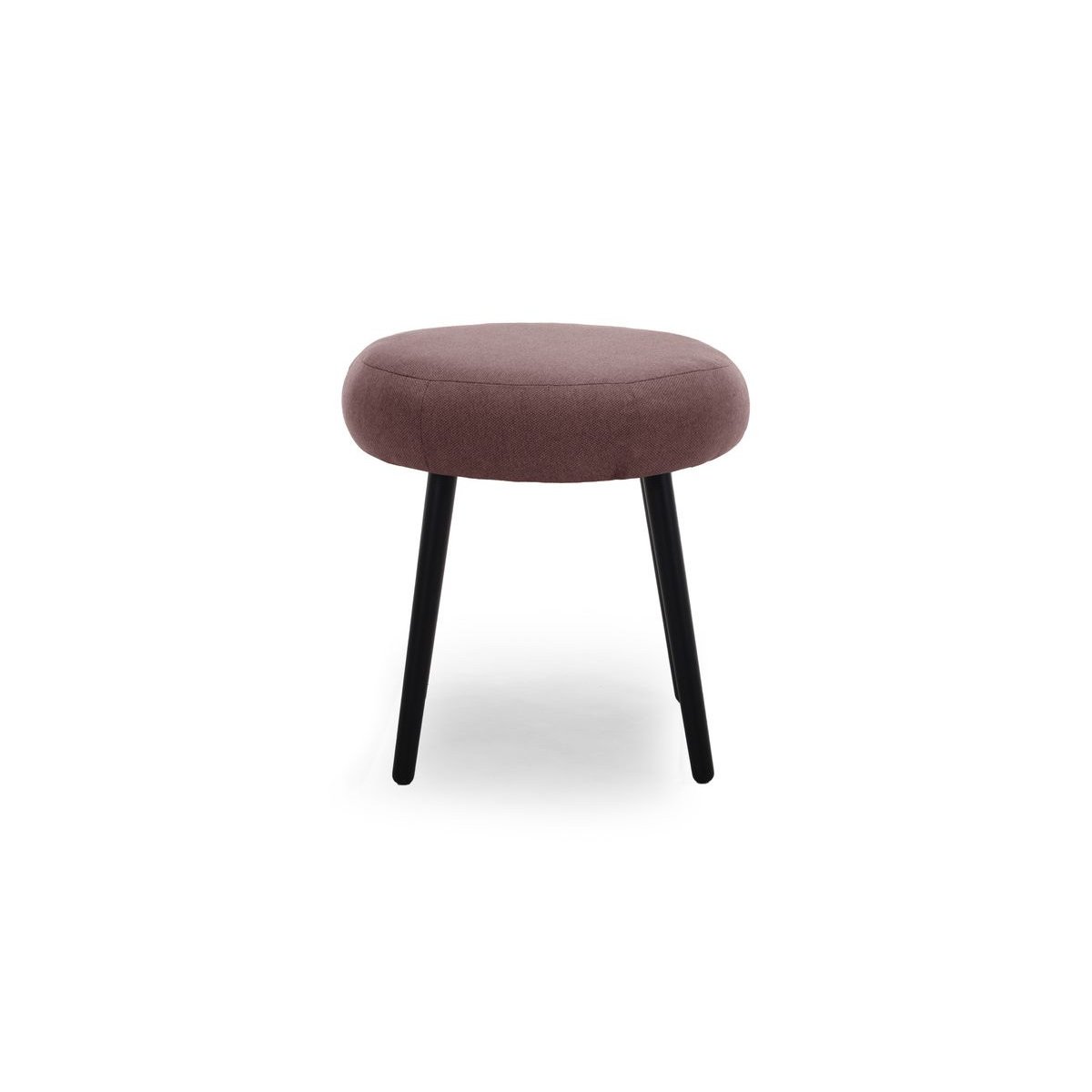 Pouf tissu lisse, EDEN rose, BOBOCHIC