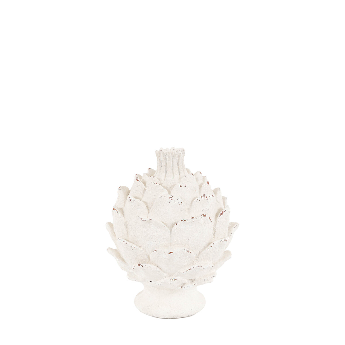 20cm Artichoke Sculpture Ornament white, ÉDITÉ