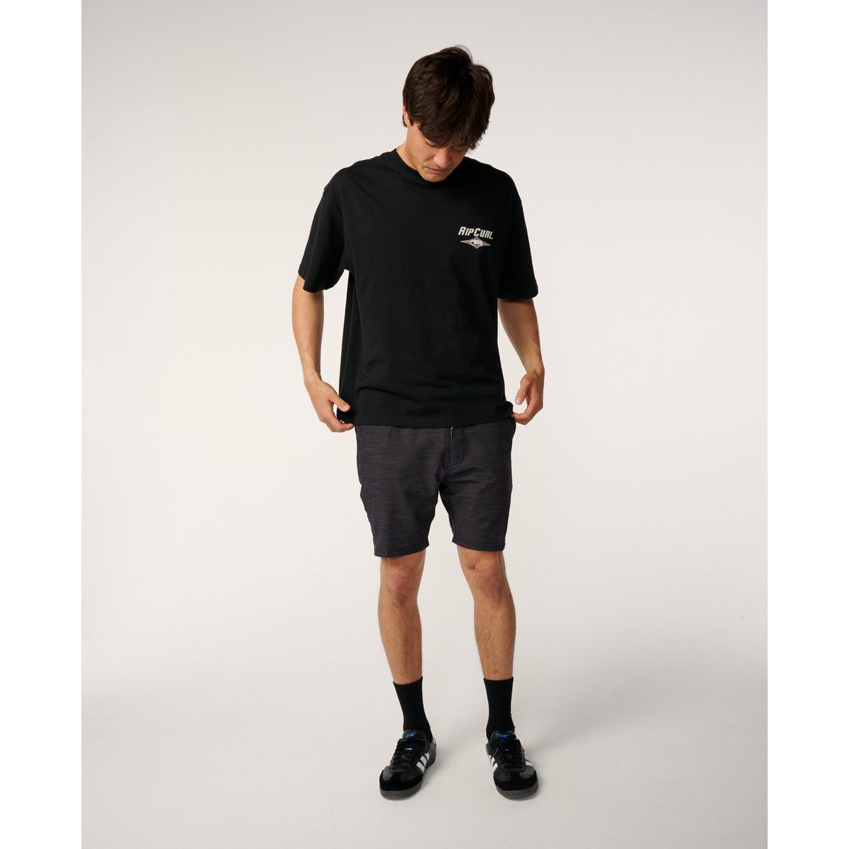 Short BOARDWALK JACKSON VOLLEY noir, RIP CURL
