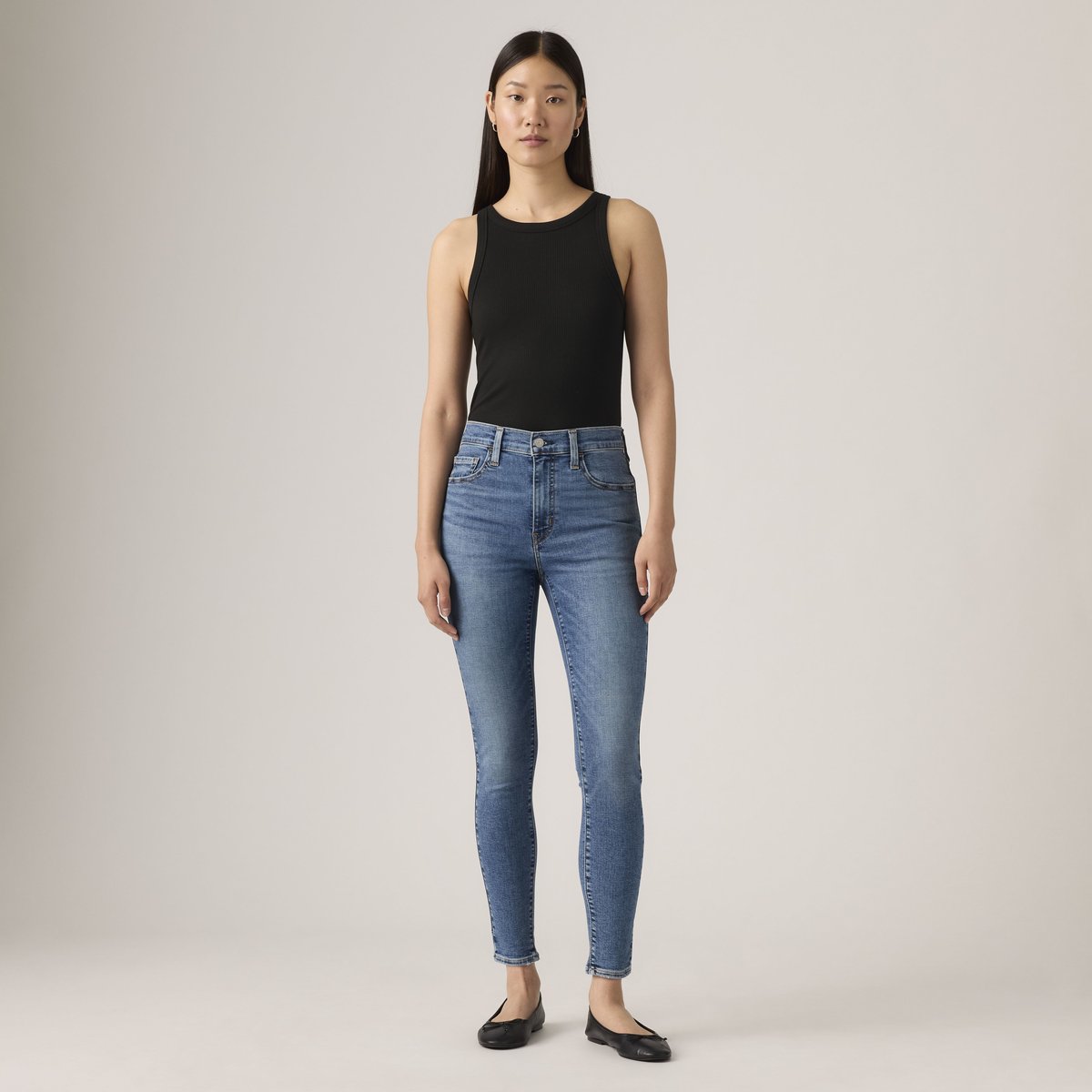 Jean 720™ taille haute super skinny bleu - animal kingdom, LEVI'S