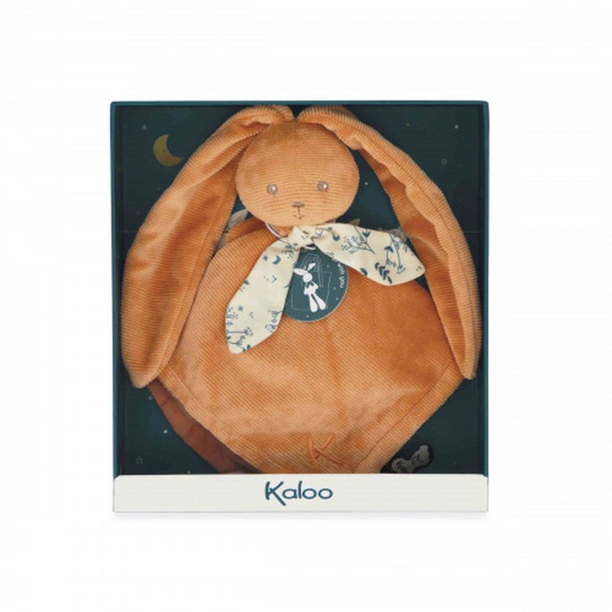 Doudou lapin Lapinoo orange, KALOO
