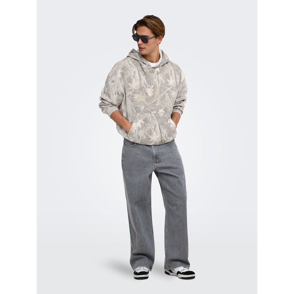 Sweat À Capuche silver lining, ONLY & SONS