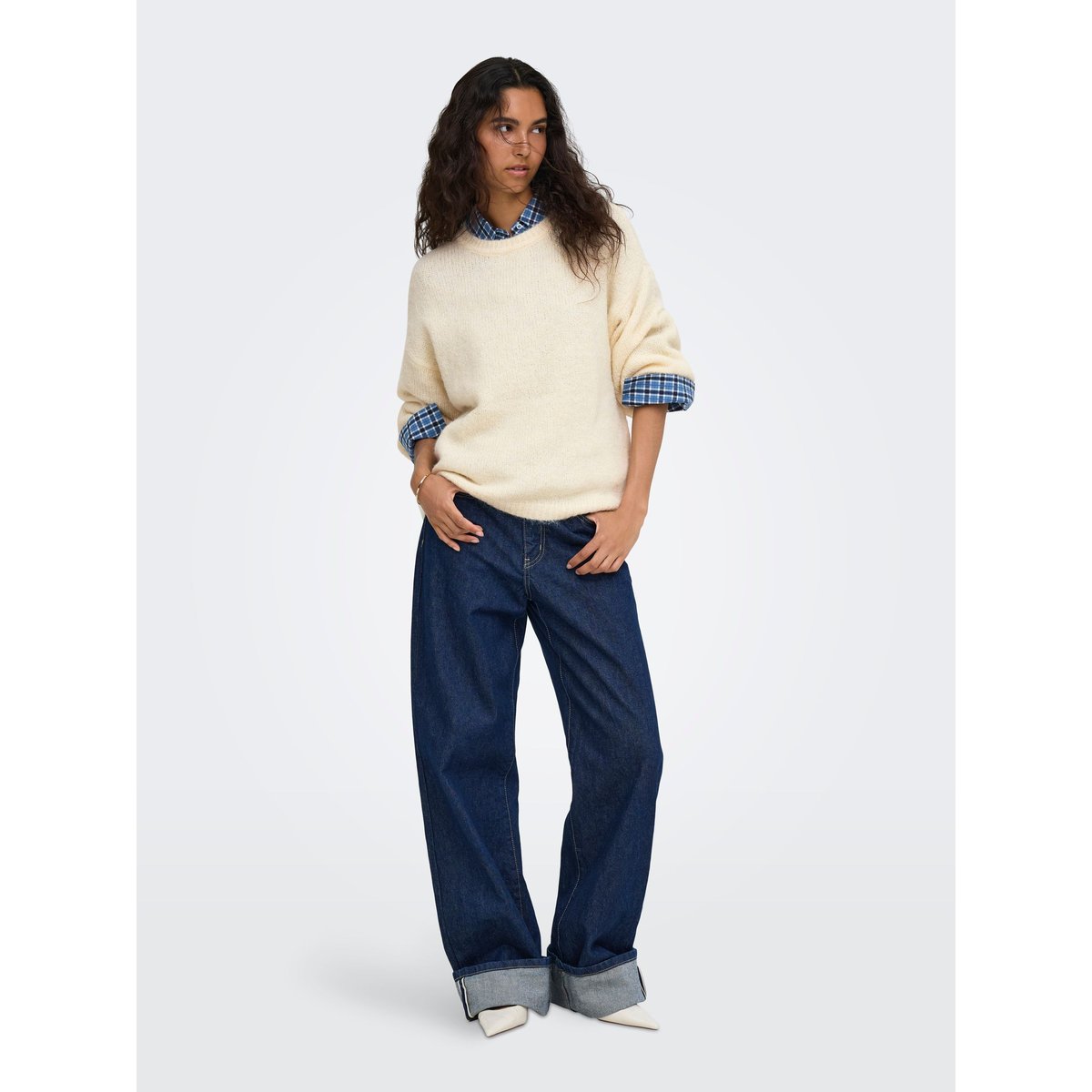 Pull En Maille birch, ONLY