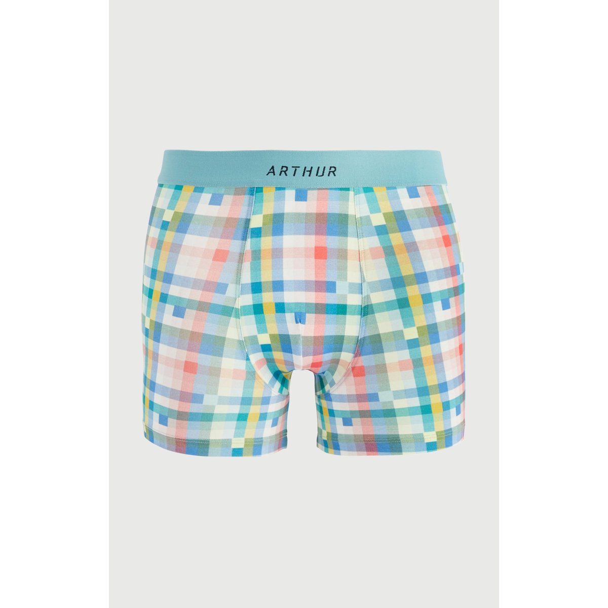 Boxer en coton imprimé Mosaïque multicolore, ARTHUR