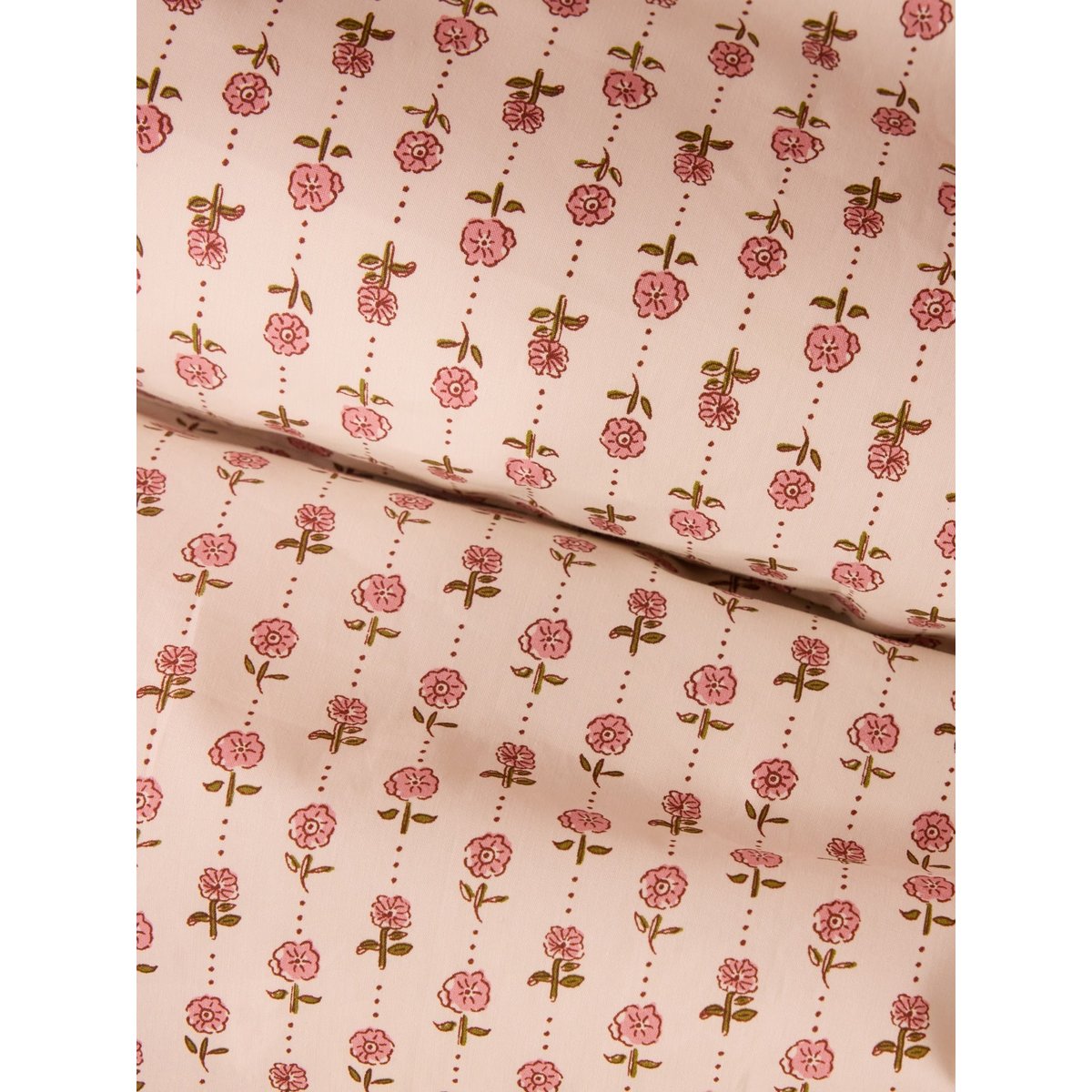 Housse de couette percale de coton "Lucette" imprimérime multico, CYRILLUS