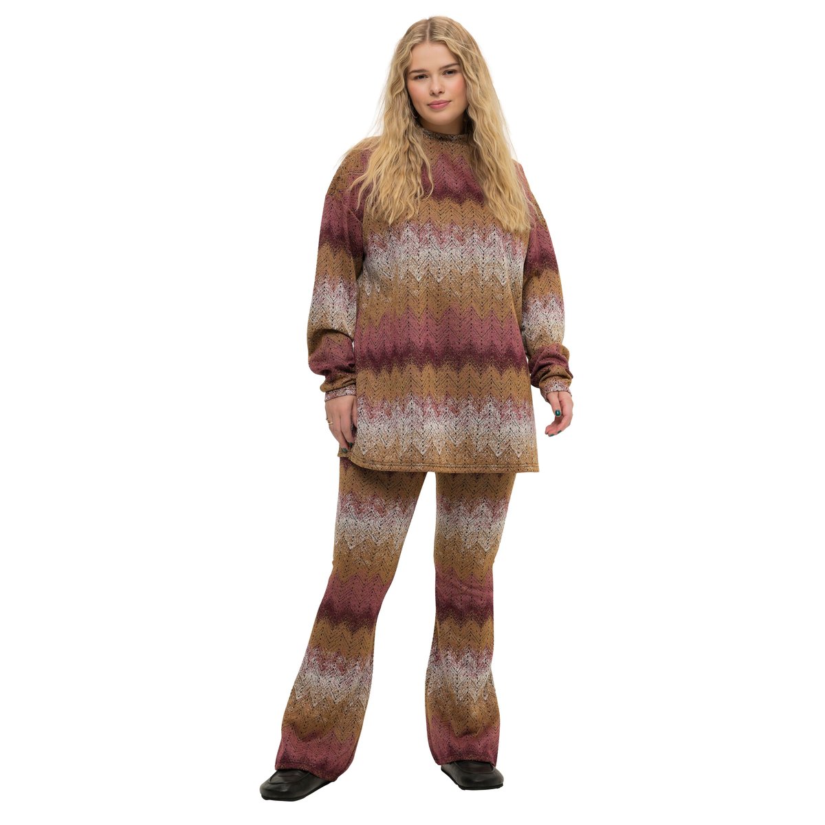 Pantalon à pattes d'éléphant, legging chianti, STUDIO UNTOLD