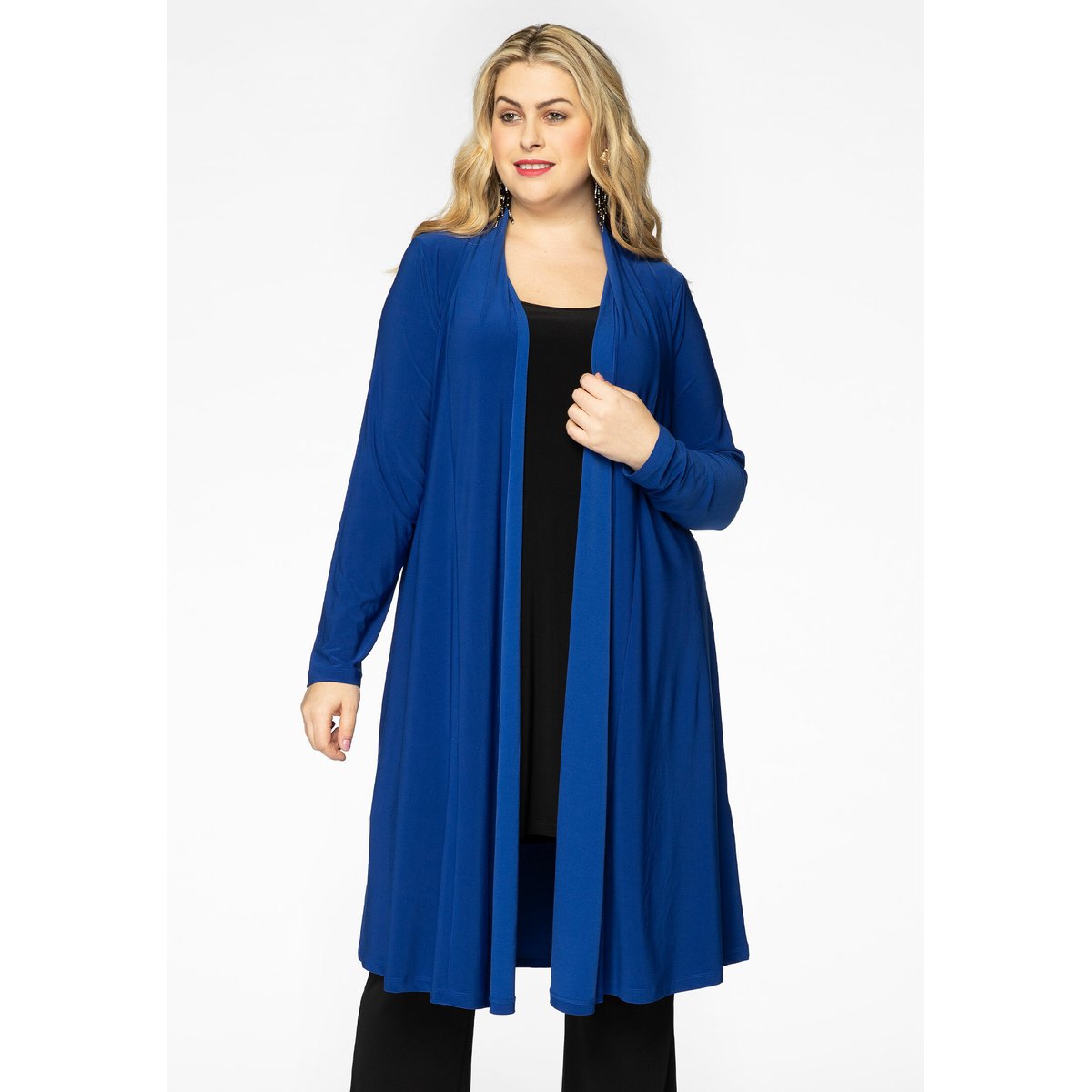 Cardigan avec manches longues indigo, YOEK