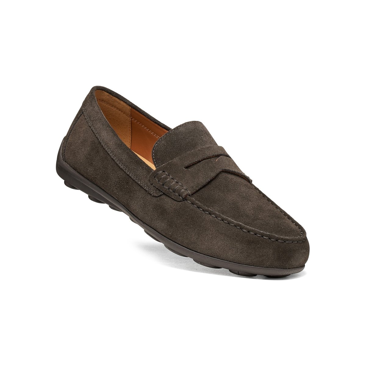 Mocassins U SPHERICA EC16 marron foncé, GEOX
