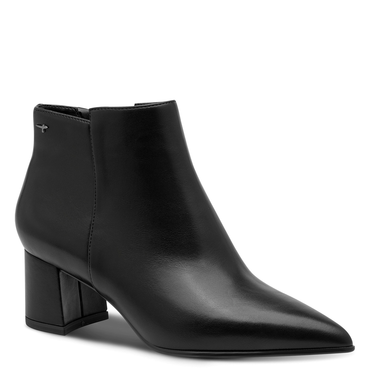 Bottine talon bloc noir, TAMARIS