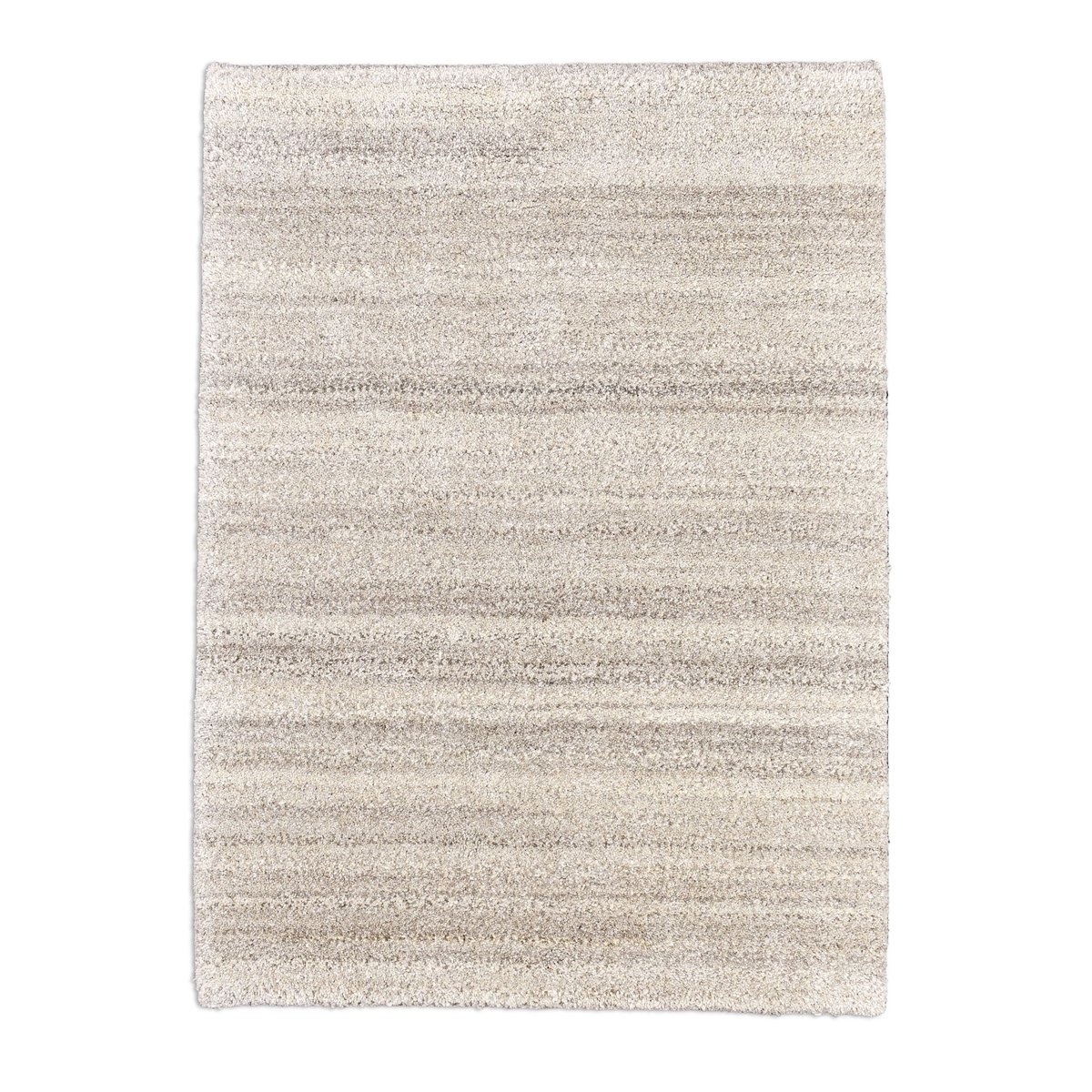 Tapis en laine vierge noué à la main gris, THEKO