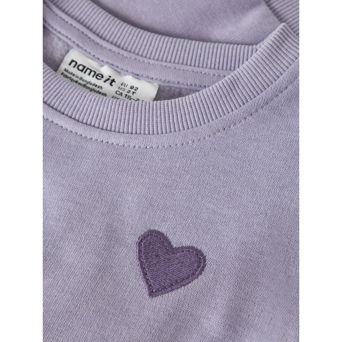 Sweat-Shirt violet - heirloom lilac1, NAME IT
