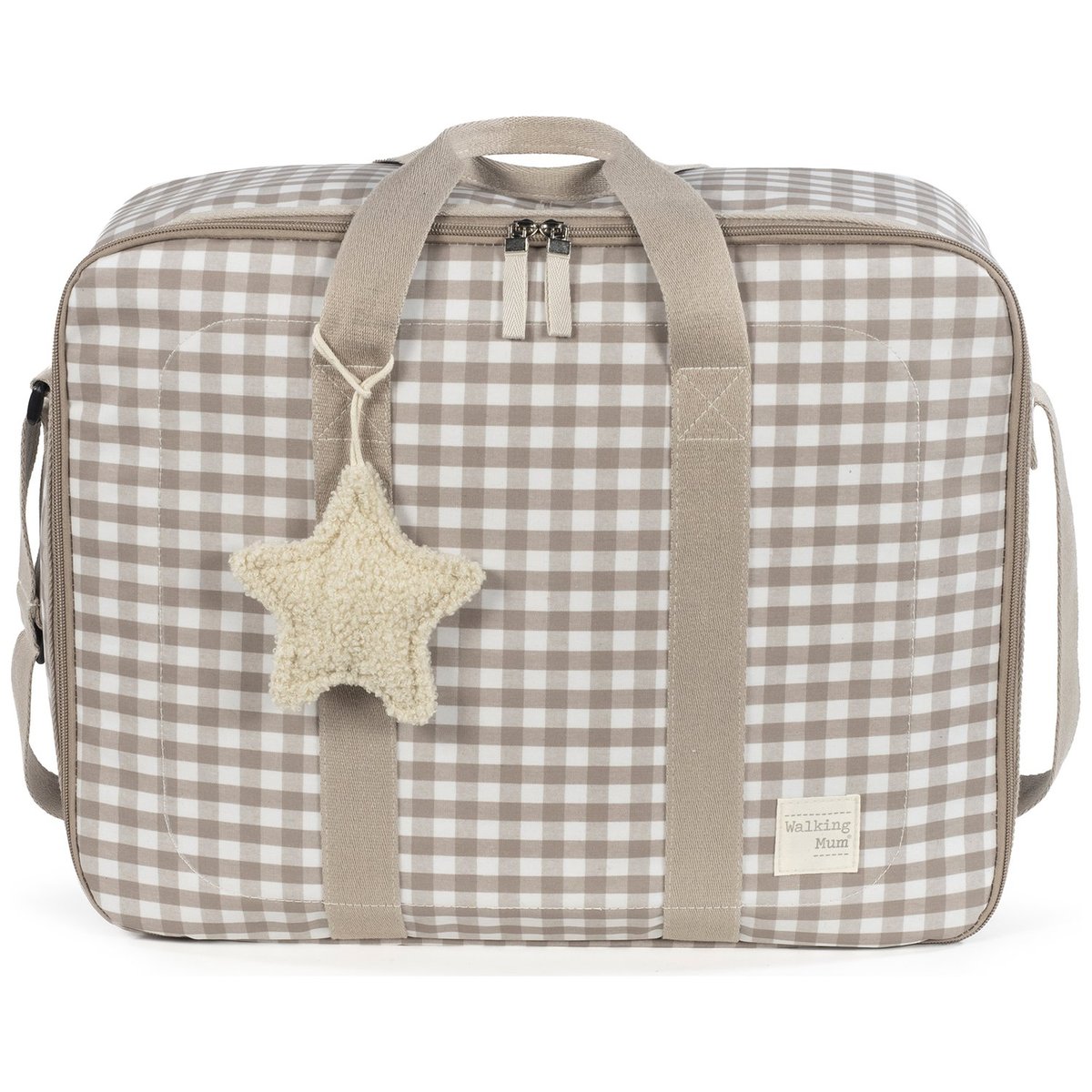 Valise de maternité Caetana Stone beige, WALKING MUM