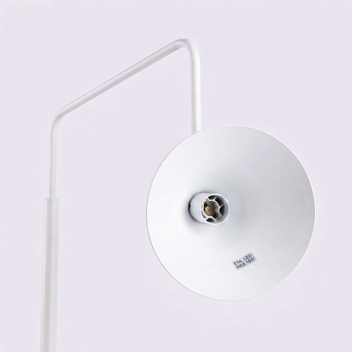 Lampadaire Blanc E14 1 NOX blanc, EDEN