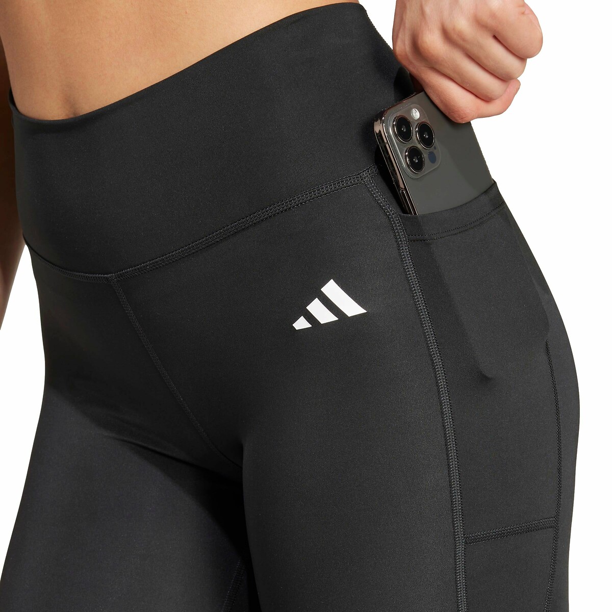 Legging de sport Optime Essentials noir, adidas Performance