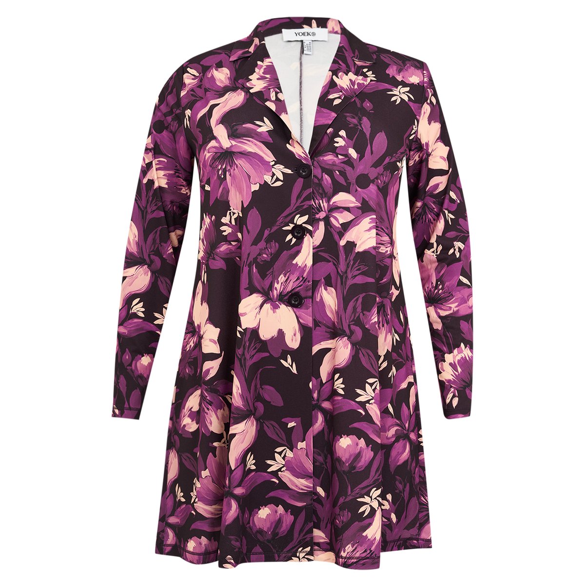 Veste /Blazer avec manches longues violet, YOEK