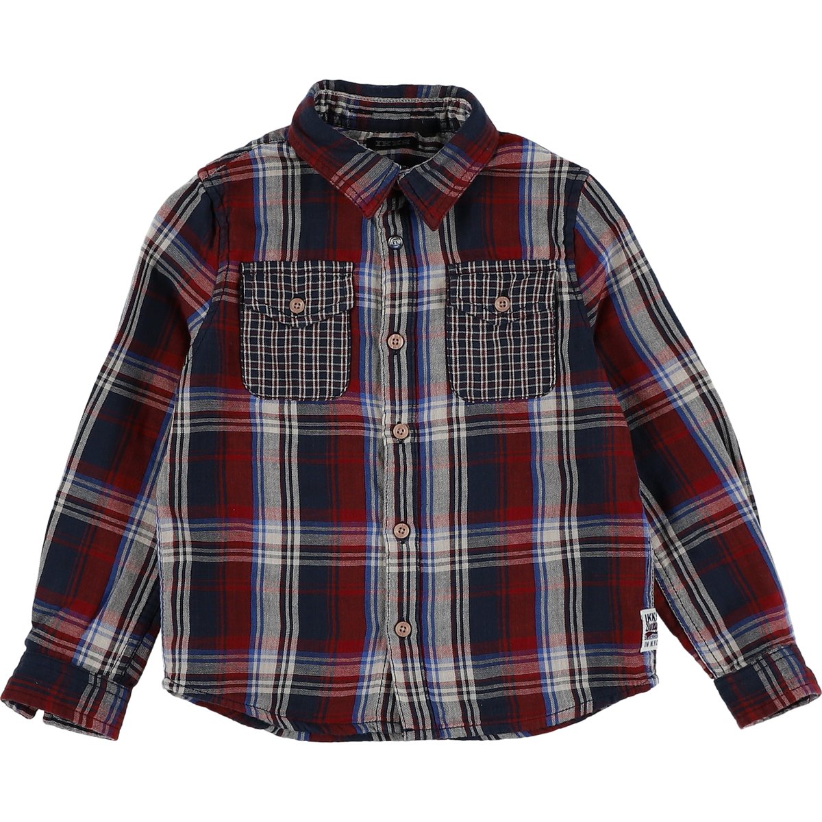 Chemise - Très bon état bleu;bordeau, IKKS