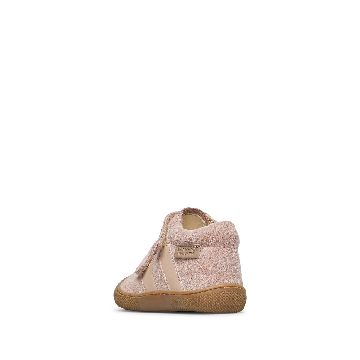 Chaussures barefoot en suède BAREFOOT SABBY VL rose-, NATURINO