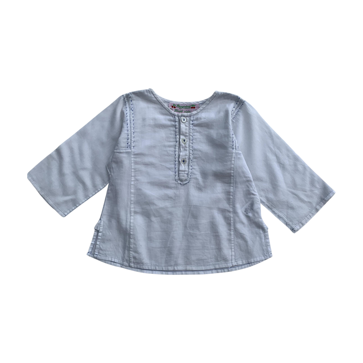 Blouse bébé - Très bon état blanc, BONPOINT