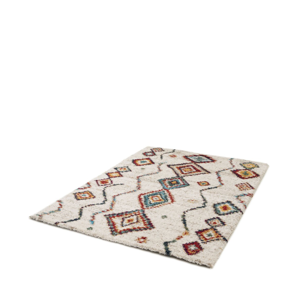 Tapis d'inspiration berbère à motif ethnique- ZAZY multicolore, DRAWER