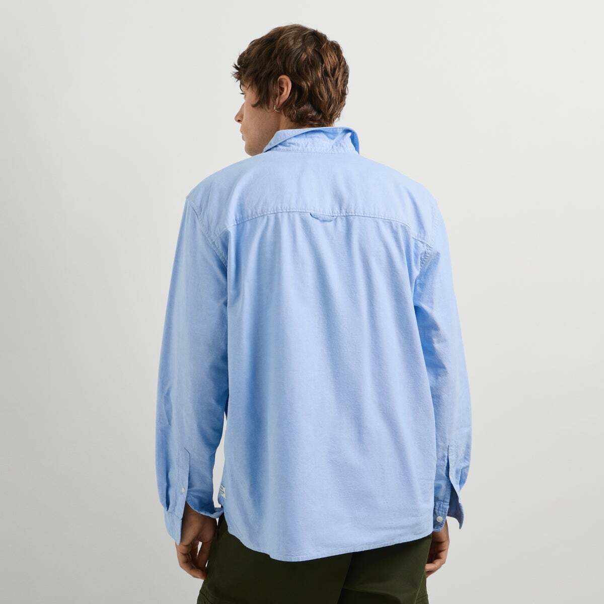 Chemise Oxford Coupe Casual bleu javel, PEPE JEANS