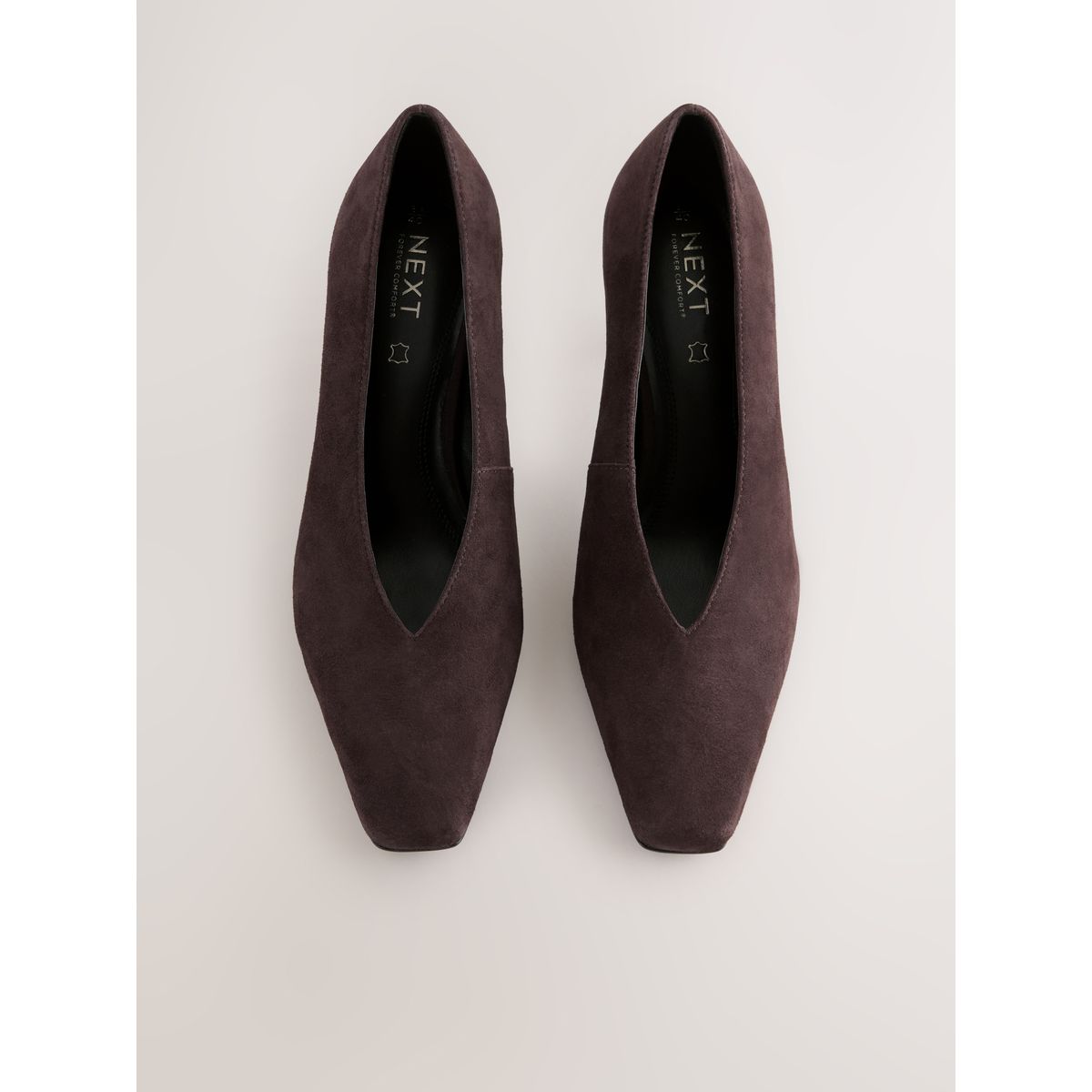 Escarpins en cuir forever comfort® cuir brun chocolat, NEXT
