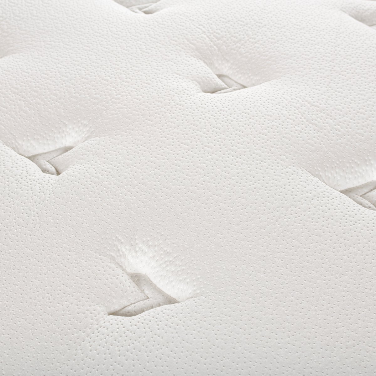 Matelas INEGALE 140x190 Hybride, ferme H27 + couette blanc, SIMMONS