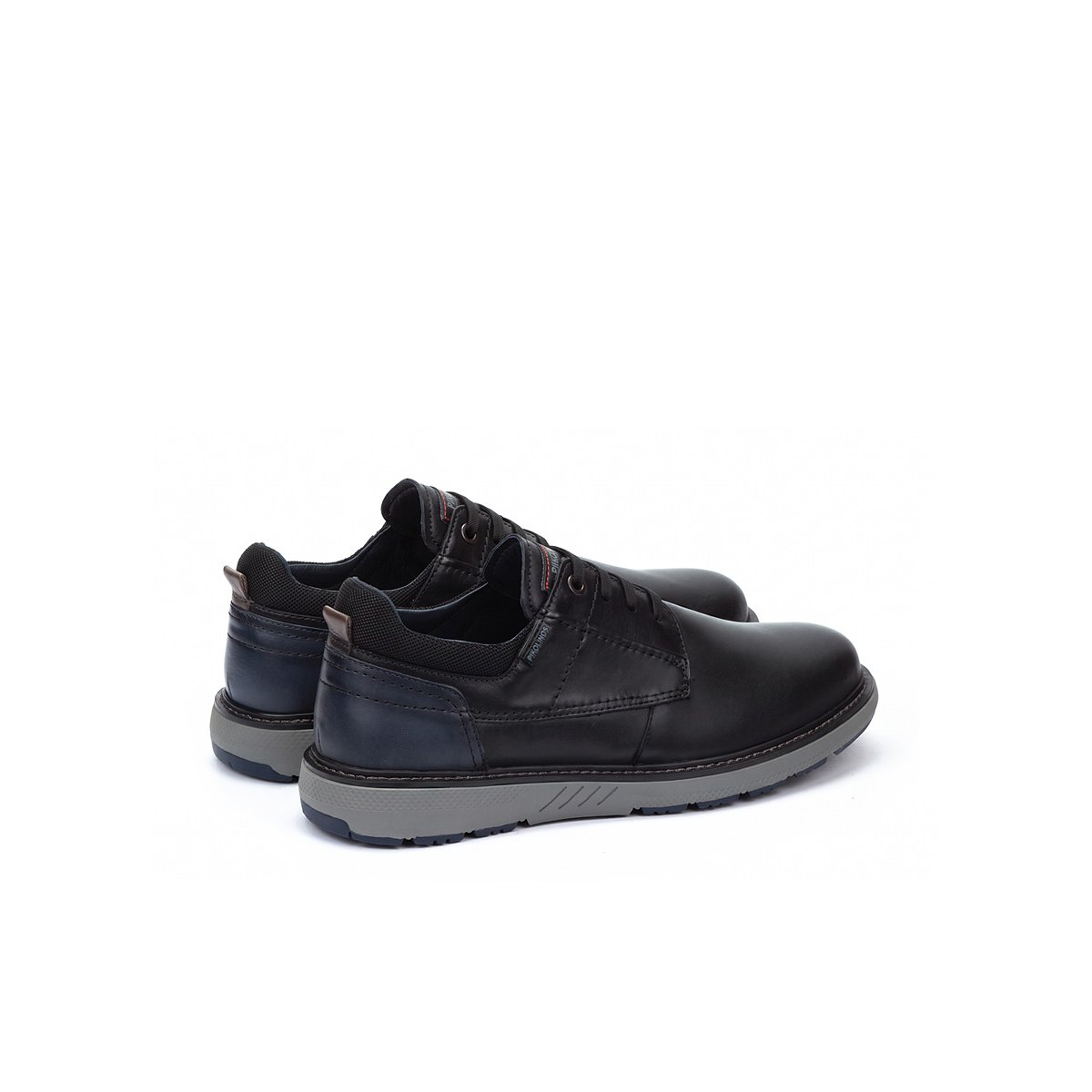 Chaussures à lacets cuir Bilbao black, PIKOLINOS