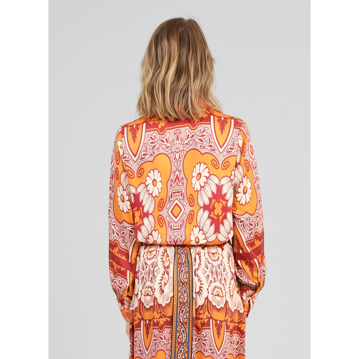 Chemise SARILANA vitali orange, AN'GE