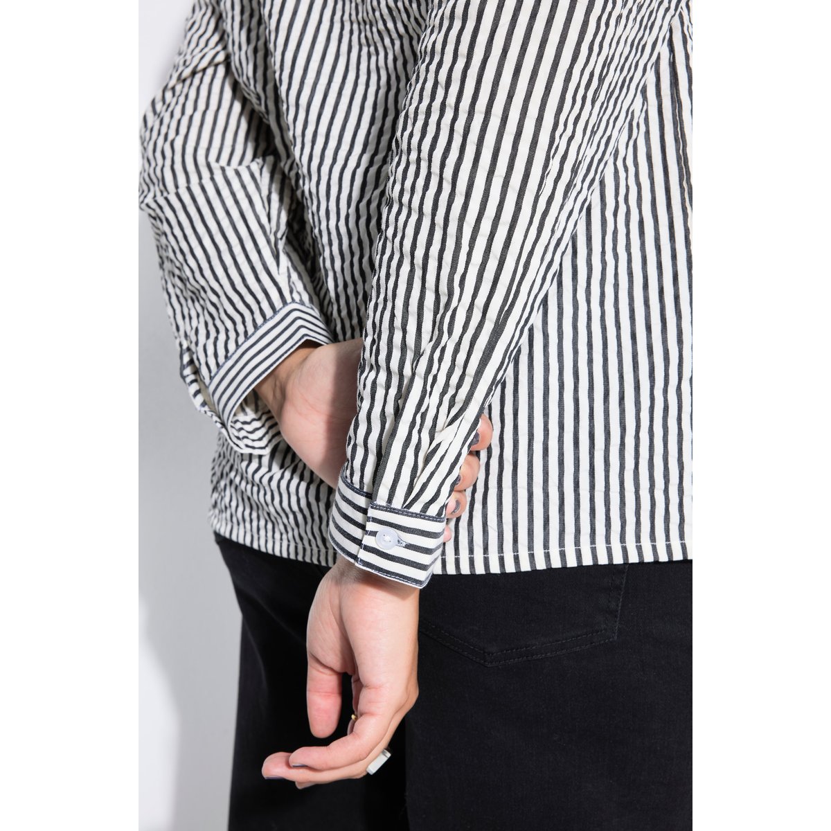 Chemisier oversize blanc cassé, STUDIO UNTOLD