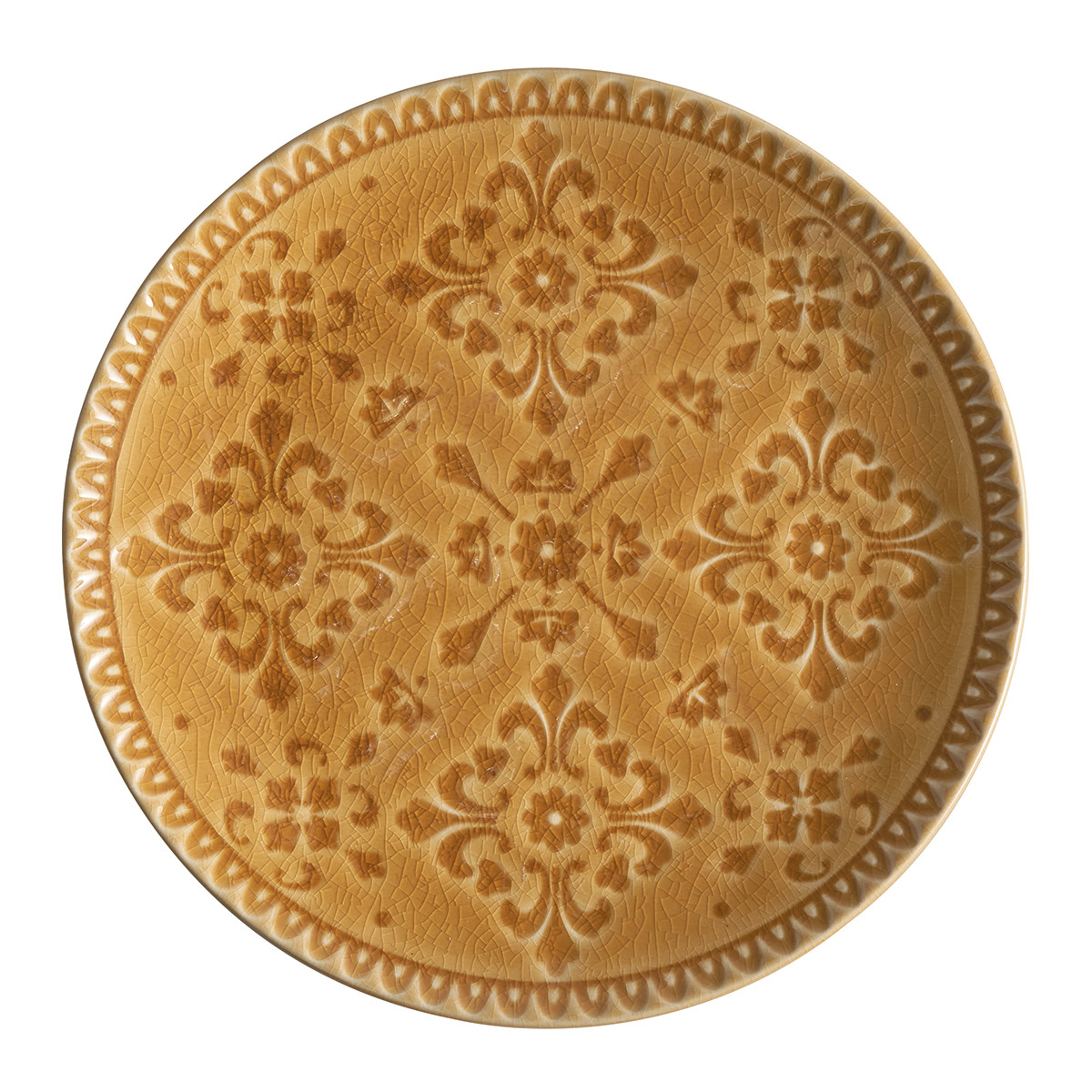 Set de 2 assiettes à dessert en porcelaine multicolore, MATHILDE M
