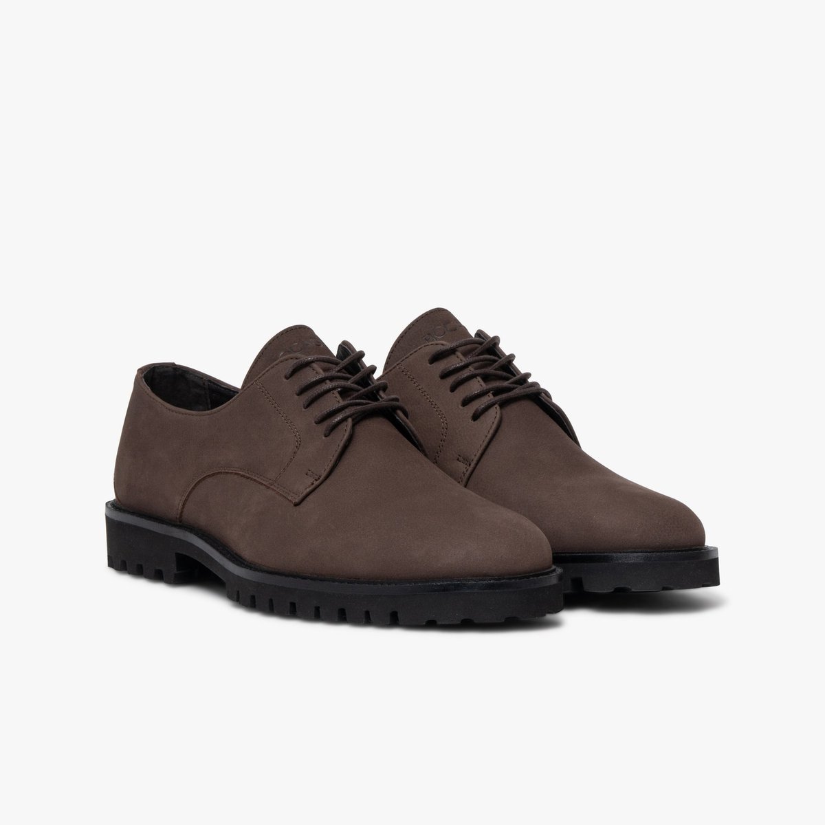 Derby en cuir ELOUAN marron, BOCAGE